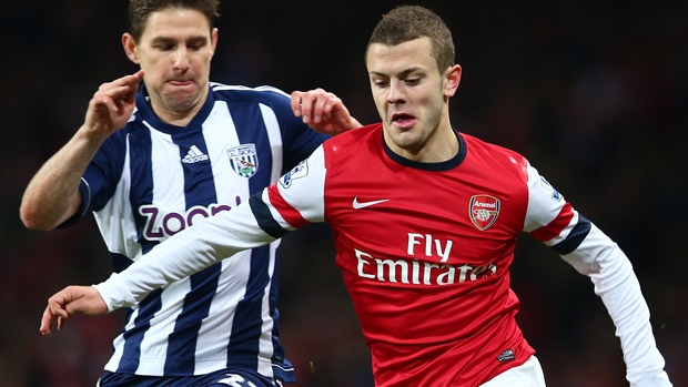 Jack Wilshere v West Brom